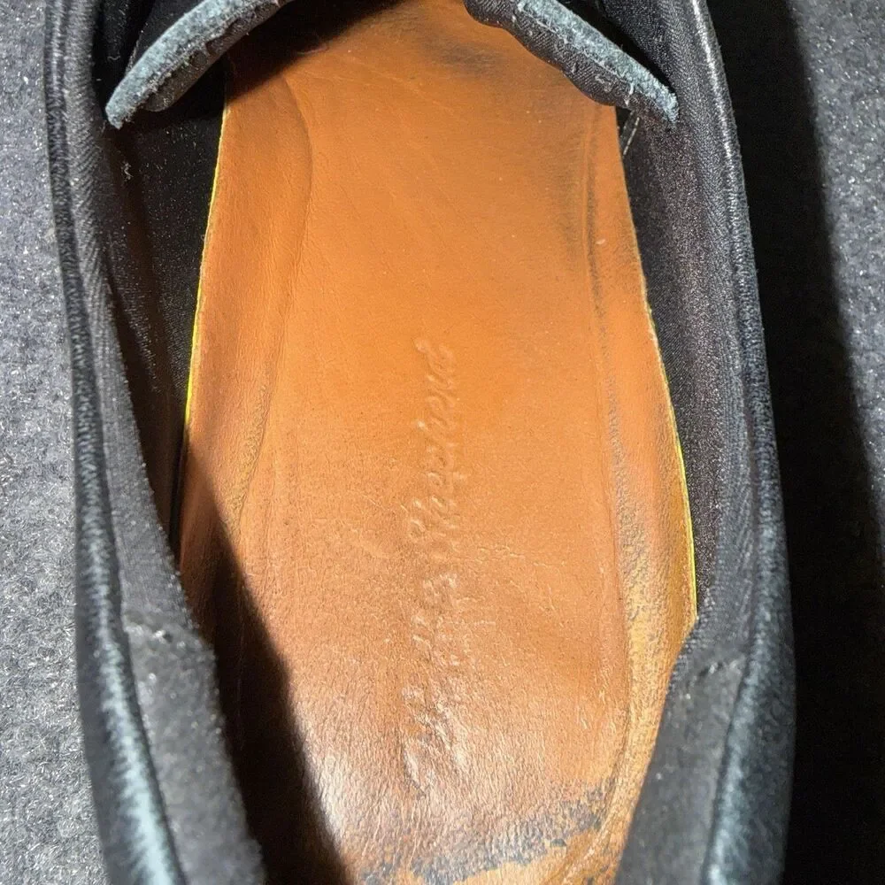 Wolf & Shepherd Black Crossover Longwing Leather Dress Comfort Shoes Men’s 10.5